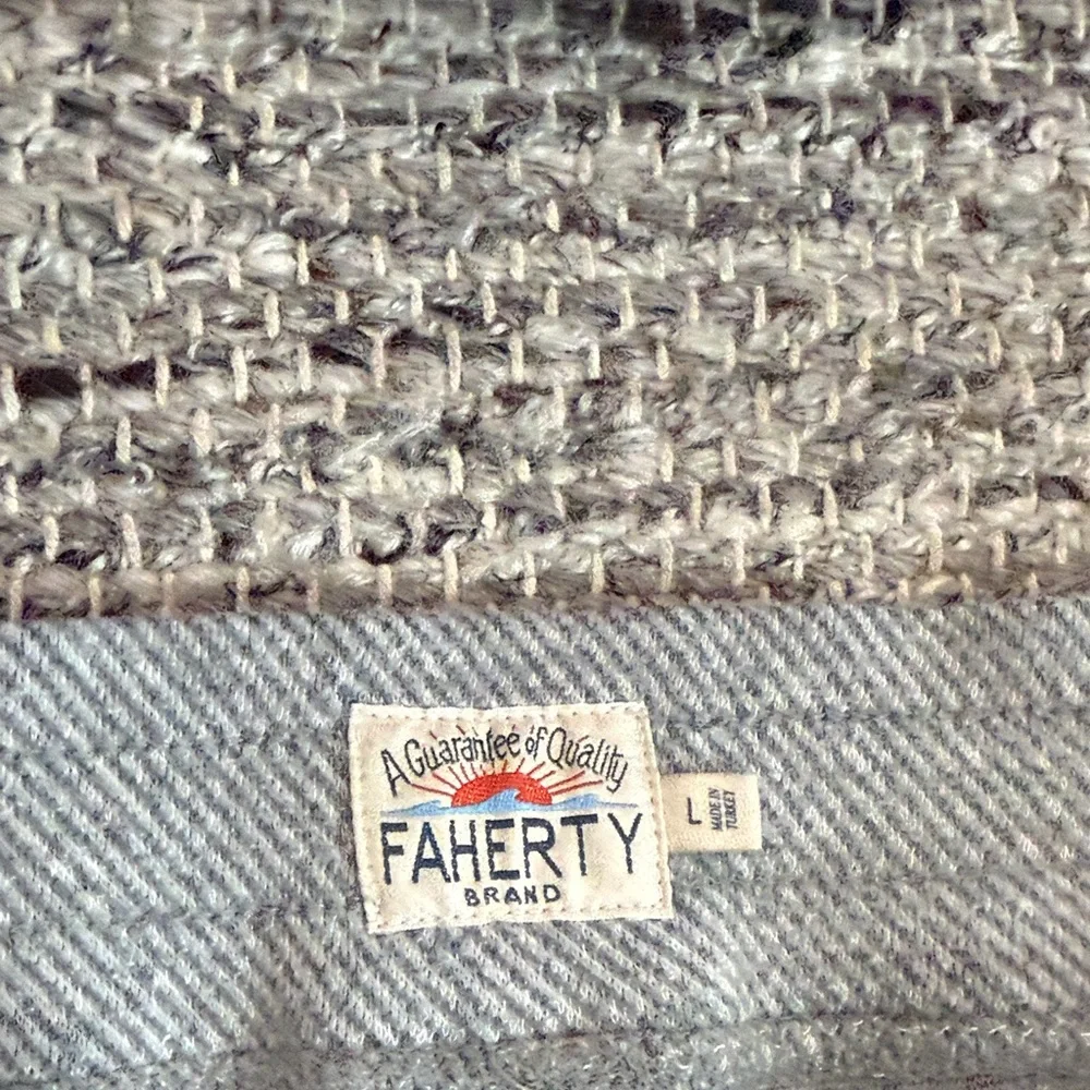 Father Ty Gray Ribbed Lounge Pants Large